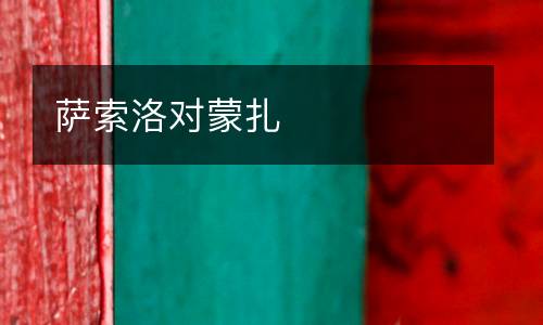 薩索洛對(duì)蒙扎